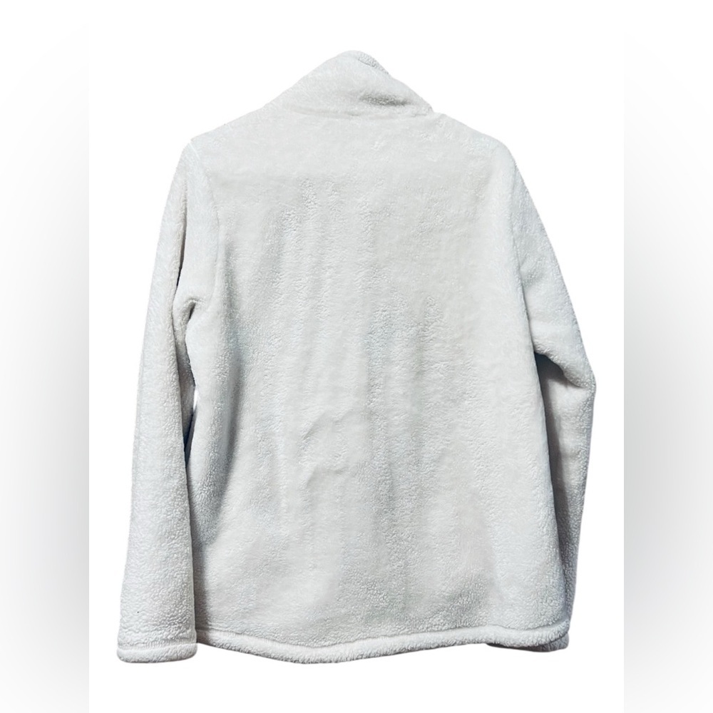 Serra Off-White Full Zip Fleece Jacket – Medium - Picture 3 of 6